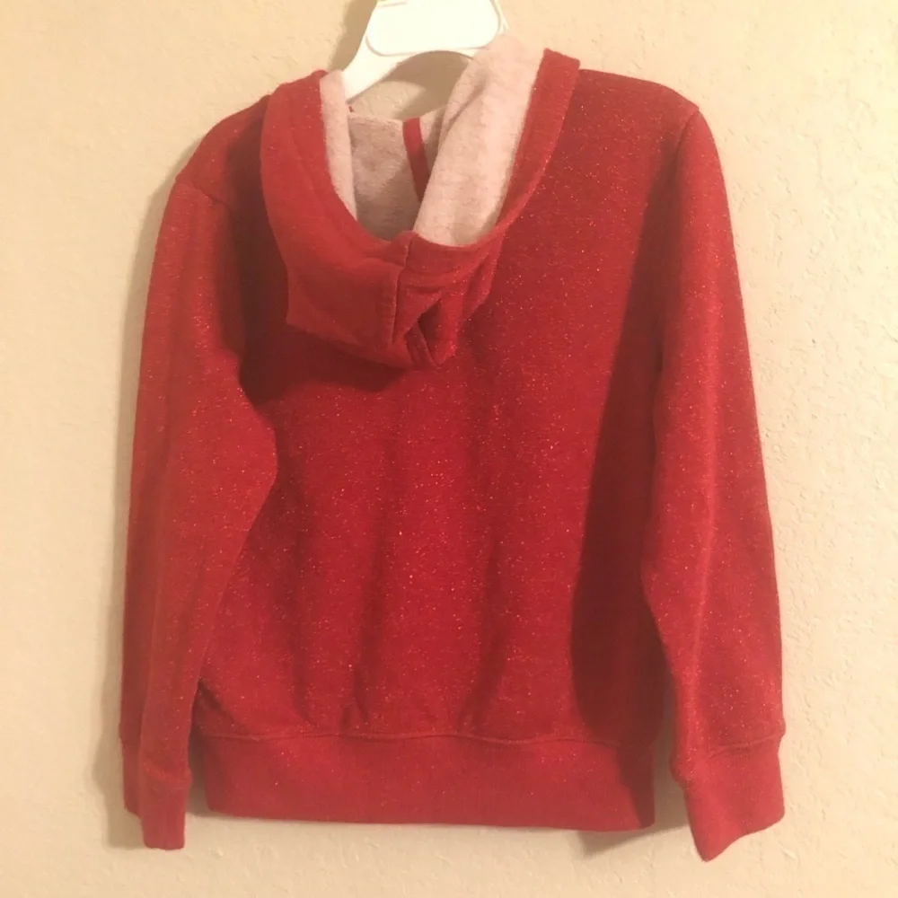 Disney World Parks Minnie Red christmas girl Hoodie jacket